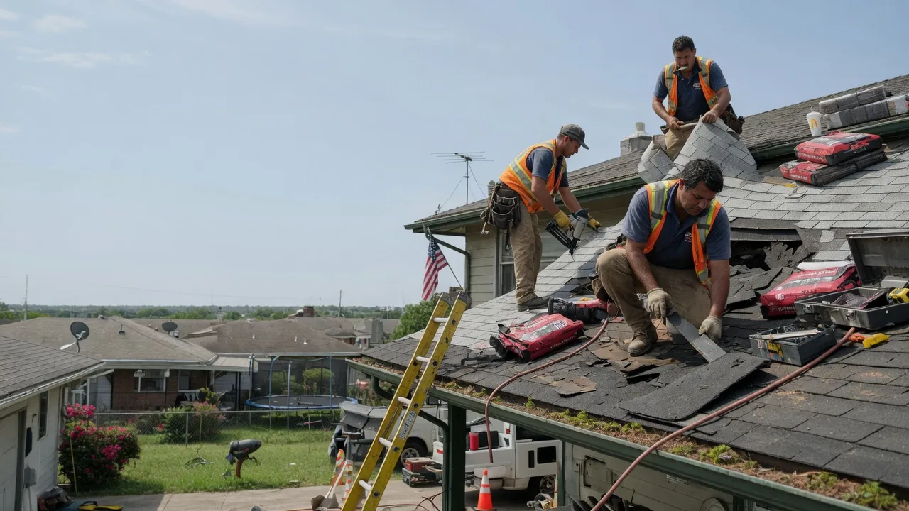 Roof Repair in Highland Village, TX near me